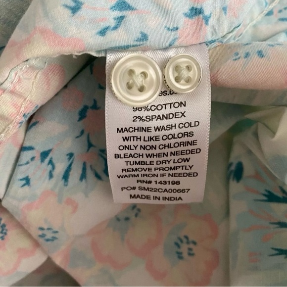 Chubbies Button Front Shirt Mens Short Sleeve Tropical Floral Size S - Picture 6 of 7